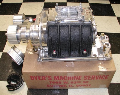 Blower Supercharger DRIVE SNOUT FOR BBC CHEVY SBC W/DUAL PATTERN COUPLER V-SERIE 